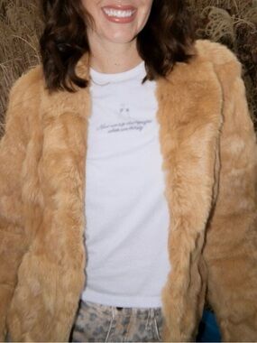 Rabbit Fur Coat